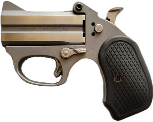Bond Arms Honey-B Single Action Derringer 9mm Luger 3" Barrel 2 Round Capacity Black Grips Stainless Steel Finish