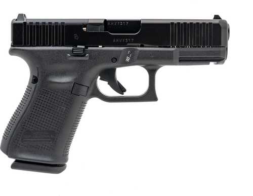 Glock G19M Gen5 Semi-Autoamtic Pistol 9mm Luger 4.02" Barrel (3)-15Rd Magazines Night Sights Black Finish