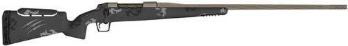 Fierce Firearms Twisted Rival FP Bolt Action Rifle 6.8 Western 24" Barrel (1)-3Rd Magazine Phantom Camouflage Stock Tungsten Gray Cerakote Finish