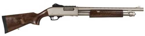 Tokarev USA TX3 Heavy Duty Pump Action Rifle 20 Gauge 3" Chamber 18.5" Barrel 4 Round Capacity Turkish Walnut Stock Nickel Finish