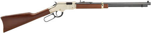 Henry Golden Boy Deluxe 4th Edition Lever Action Rifle .17 HMR 20" Barrel 12 Round Capacity American Walnut Stock Brasslite And Blued Finish