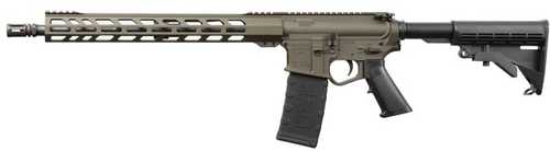 Wise Arms WA-15B Semi-Automatic Rifle .223 Remington 16" Barrel (1)-30Rd Magazine Black 6-Position A2 Collapsible/Folding Stock Olive Drab Green Cerakote Finish