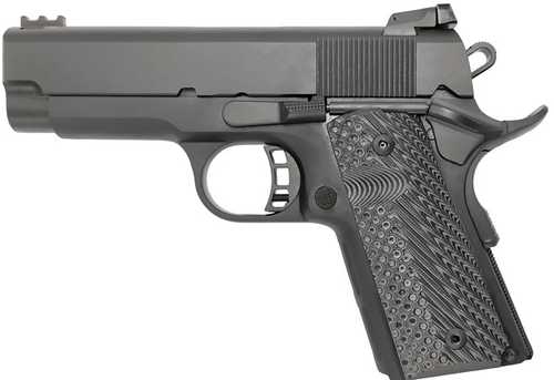 Rock Island Armory Rock Ultra CS Lightweight Semi-Automatic Pistol 9mm Luger 3.6" Barrel (1)-8Rd Magazine G10 Grips Black Parkerized Finish