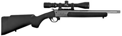 Traditions Outfitter G3 Single Shot Rifle .300 AAC Blackout 16.5" Barrel 1 Round Capacity Scope Included Black Synthetic Stock Stainless Cerakote Finish