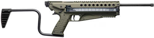 Kel-Tec R50 Semi-Automatic Rifle 5.7x28mm 16" Barrel (1)-50Rd Magazine Folding Stock Matte Green Finish