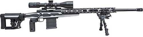 Howa 1500 HCR Bolt Action Rifle .308 Winchester 24" Barrel (1)-10Rd Magazine Flag Chassis Stock Blued Finish