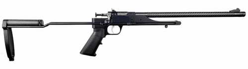 Keystone Sporting Arms Crickett 6061 Overlander Single Shot Rifle .22 Long Rifle 16.125" Barrel 1 Round Capacity Collapsible/Folding Stock Blued Finish