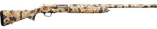 Browning A5 Semi-Automatic Shotgun 16 Gauge 2.75" Chamber 26" Barrel 4 Round Capacity Vintage Tan Camouflage Finish
