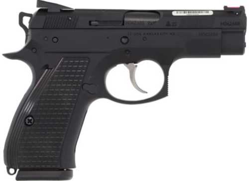 CZ Custom CZ 75 D Compact PRC Semi-Automatic Pistol 9mm Luger 3.75" Barrel (2)-14Rd Magazines Aluminum Grips Black Finish