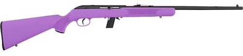 Savage Arms 64F Semi-Automatic Rifle .22 Long Rifle 21" Barrel (1)-10Rd Magazine Purple Synthetic Stock Blued Finish