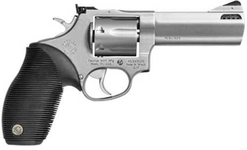 Taurus Model 627 Tracker Double Action Revolver .357 Magnum 4" Barrel 7 Round Capacity Adjustable Sights Rubber Grips Matte Silver Finish