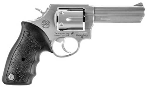 Taurus Model 65 Double Action Revolver .357 Magnum 4" Barrel 6 Round Capacity Rubber Grips Matte Silver Finish