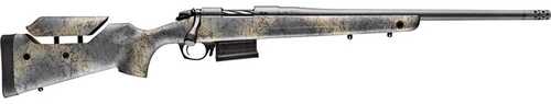 Bergara B-14 Wilderness Terrain Bolt Action Rifle 7mm PRC 24" Barrel (1)-5Rd Magazine Camouflage Stock Sniper Gray Cerakote Finish