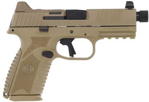 FN America 509M Tactical Bundle Semi-Automatic Pistol 9mm Luger 4.5" Barrel (5)-10Rd Magazines Flat Dark Earth Finish