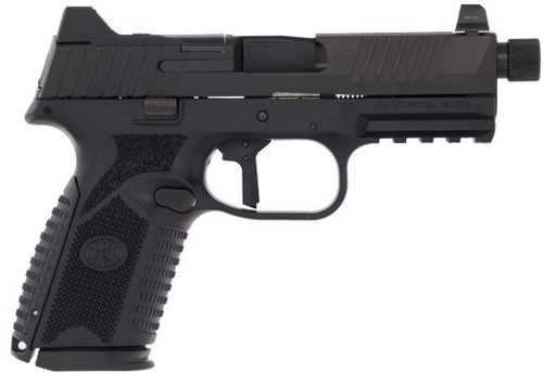 FN America Tactical Bundle Semi-Automatic Pistol 9mm Luger 4.5" Barrel (4)-24Rd & (1)-15Rd Magazines Black Polymer Finish