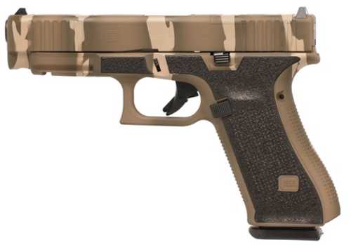 Glock 47 Gen5 MOS Semi-Automatic Pistol 9mm Luger 4.49" Barrel (3)-17Rd Magazines Desert Tiger Stripe Cerakote Finish
