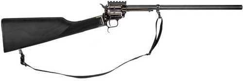 Heritage Rough Rider Tactical Rancher Single Action Revolver .22 Long Rifle 16.12" Barrel 6 Round Capacity Black Walnut Stock Black Oxide Finish