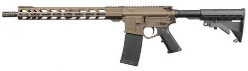 Wise Arms WA-15B Semi-Automatic Rifle .223 Remintgon 16" Barrel (1)-30Rd Magazine 6-Position A2 Stock Midnight Bronze Cerakote Finish