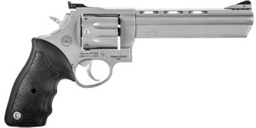 Taurus Model 608 Double Action Revolver .357 Magnum 6.5" Barrel 8 Round Capacity Rubber Grips Matte Stainless Steel Finish