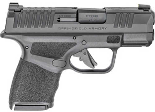Springfield Hellcat Sub-Compact Semi-Automatic Pistol 9mm Luger 3" Barrel (4)-11Rd & (1)-13Rd Magazines Black Melonite Finish