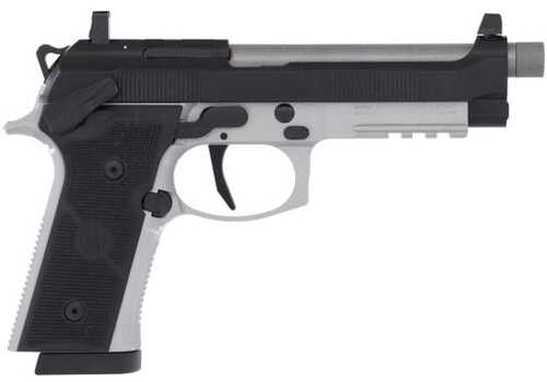 Beretta 92XI Tactical Semi-Automatic Pistol 9mm Luger 4.7" Barrel (1)-18Rd Magazine Fixed Sights Rubber Grips Black And Stainless Finish