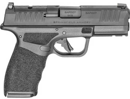 Springfield Hellcat Pro Semi-Automatic Pistol 9mm Luger 3.7" Barrel (5)-15Rd Magazines Black Polymer Finish