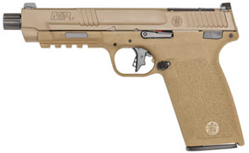 Smith & Wesson M&P Semi-Automatic Pistol 5.7x28mm 5" Barrel (1)-22Rd Magazine Stainless Steel Slide Flat Dark Earth Finish