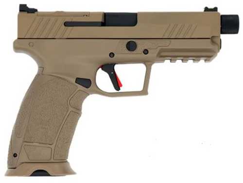 Tisas PX-9 Duty Semi-Automatic Pistol 9mm Luger 4.6" Barrel (2)-15Rd Magazines IWB Holster Included Polymer Grips Flat Dark Earth Cerakote Finish