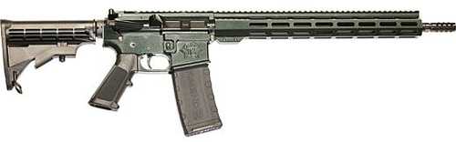 Great Lakes Firearms & Ammo AR15 Galaxy Semi-Automatic Rifle .223 Remington 16" Barrel (1)-30Rd Magazine Black Synthetic Stock Galaxy Hunter Green Cerakote Finish