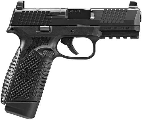 FN America 545 MRD Semi-Automatic Pistol .45 ACP 4.1" Barrel (1)-10Rd Magazine Black Textured Polymer Grips Black Finish