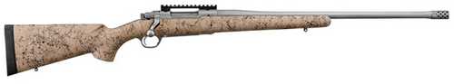 Ruger M77 Hawkeye FTW Hunter Bolt Action Rifle .308 Winchestser 22" Barrel 4 Round Capacity HS Precision Tan/Black Speck Synthetic Stock Stainless Steel Finish