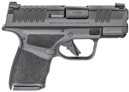 Springfield Armory Hellcat Semi-Automatic Pistol 9mm Luger 3" Barrel (5)-10Rd Magazines Night Sights Black Polymer Finish