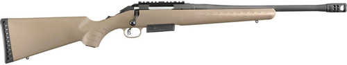 Ruger American Bolt Action Rifle .450 Bushmaster 16.13" Barrel (1)-3Rd Magazine Flat Dark Earth Synthetic Stock Matte Black Finish
