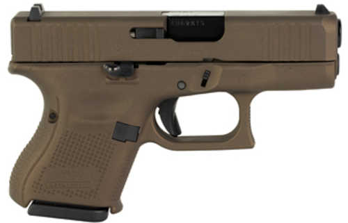 Glock 26 Gen5 Sub-Compact Semi-Automatic Pistol 9mm Luger 3.43" Barrel (3)-10Rd Magazines Polymer Grips Midnight Bronze Skydas Cerakote Finish