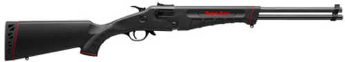 Used Savage 42 Takedown Over/Under Rifle .410 Gauge/.22 Magnum 20" Barrel 2 Round Capacity Synthetic Stock Black Finish