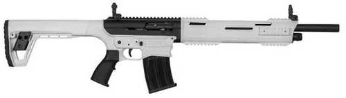 Tokarev USA TAR 12P Semi-Automatic Shotgun 12 Gauge 3" Chamber 18.5" Barrel (1)-5Rd Magazine White Synthetic Stock White Cerakote Finish