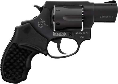 Taurus M327 Double/Single Action Revolver .327 Federal Magnum 2" Barrel 6 Round Capacity Fixed Sights Rubber Grips Matte Black Finish