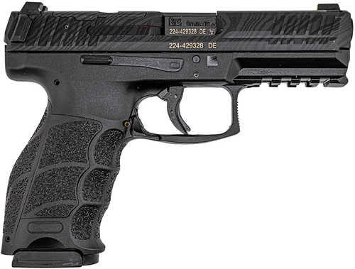 Heckler & Koch VP9SK PI Semi-Automatic Pistol 9mm Luger 3.39" Barrel (2)-12Rd, (1)-15Rd & (1)-17Rd Magazines Damascus Cerakote Slide Black Polymer Finish