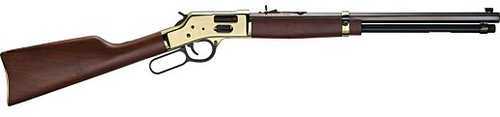 Henry Big Boy Brass Lever Action Rifle .44 Remington Magnum 20" Barrel 10 Round Capacity Walnut Stock Brass Finish