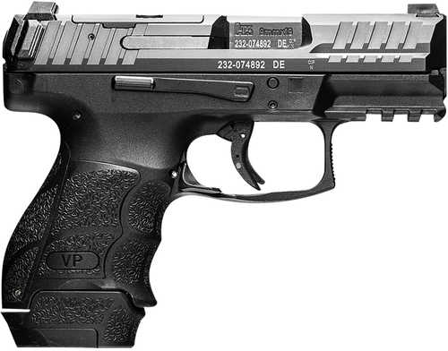 Heckler & Koch VP9SK PI Semi-Automatic Pistol 9mm Luger 3.39" Barrel (2)-12Rd, (1)-15Rd & (1)-17Rd Magazines Damascus Cerakote Slide Black Polymer Finish