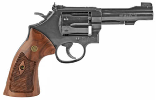 Smith & Wesson Model 48 Classic Double Action Revolver .22 WMR 4" Barrel 6 Round Capacity Wood Grips Blued Finish