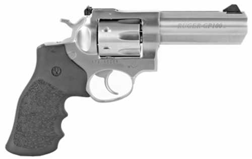 Ruger GP100 Standard Double Action Revolver .357 Magnum 4.2" Barrel 6 Round Capacity Hogue Monogrip Stainless Steel Finish