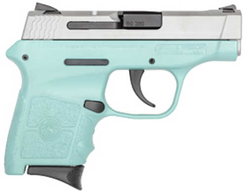 Smith & Wesson M&P Bodyguard Sub-Compact Semi-Automatic Pistol .380 ACP 2.75" Barrel (1)-6Rd Magazine Silver Slide Robins Egg Blue Cerakote Finish