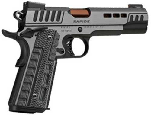 Kimber Rapide Frost Semi-Automatic Pistol .45 ACP 5" Barrel (1)-8Rd Magazine Gray/Black G10 Grips Gray Finish