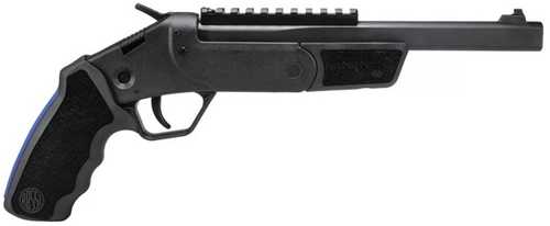 BrazTech|Rossi Brawler Single Shot Specialty Handgun .410 Gauge/.45 Colt 3" Chamber 9" Barrel 1 Round Capacity Synthetic Stock Matte Black Finish