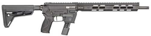 Smith & Wesson Response Semi-Automatic Rifle 9mm Luger 16.5" Barrel (1)-23Rd Magazine Black Polymer AR Style Stock Black Finish