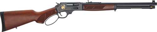 Henry Side Gate Wildlife Rifle 30-30 Win 5+1 Capacity 20" Barrel Overall Blued Metal Finish & Fancy American Walnut Stock