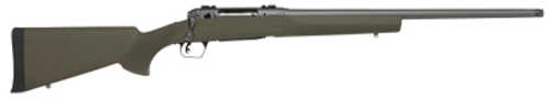 Savage Arms 110 Trail Hunter Bolt Action Rifle <span style="font-weight:bolder; ">6.5</span> <span style="font-weight:bolder; ">PRC</span> 24" Barrel 2 Round Capacity OD Green Hogue Overmold Stock Tungsten Gray Cerakote Finish