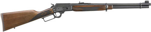 Marlin 1894 Classic <span style="font-weight:bolder; ">Lever</span> Rifle 44 Rem Mag 10+1 Rounds 20.25" Satin Blued Barrel/Rec American Black Walnut Fixed Stock Adjustable Sights
