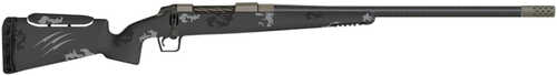 Fierce Firearms Carbon Rival FP Bolt Action Rifle .300 Winchester Magnum 22" Barrel 3 Round Capacity Phantom Camouflage Stock Tungsten Gray Cerakote Finish